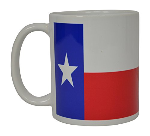 Rogue River Tactical Best Coffee Mug Texas State Flagge Neuheit Tasse Tolle Geschenkidee für Männer Frauen Lone Star State Cowboy von Rogue River Tactical