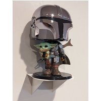 xl Funko Pop Plattform | 6 Zoll 8 10 Übergroße Funkos Und Andere Figuren An Der Wand Befestigtes Regal von RogueHomeDesign