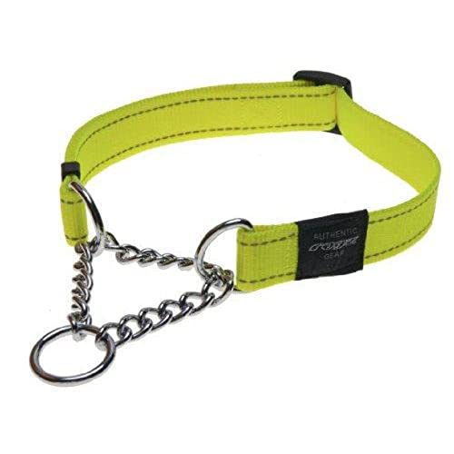 ROGZ HC11-H Utility Stop- Halsband/Snake, M, gelb von Rogz