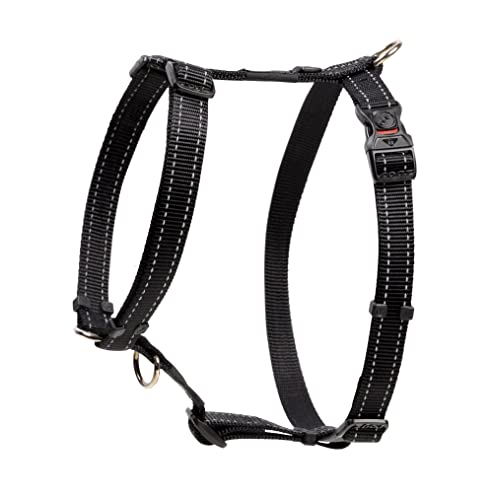 ROGZ SJ06-A Utility Hundegeschirr/Fanbelt, L, schwarz von Rogz