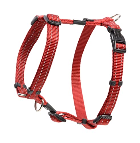 ROGZ SJ14-C Utility Hundegschirr/Nitelife, S, rot von Rogz