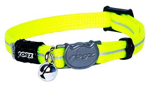 Rogz Halsband Safeloc Alleycat Dayglow von Rogz