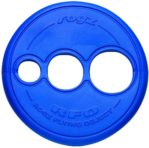 ROGZ RF01-B Flying Object Dog Throwing Disc Toy/Wurfspielzeug/Frisbee, blau ROGZ RF01-B Flying Object Dog Throwing Disc Toy/Wurfspielzeug/Frisbee, blau von Rogz