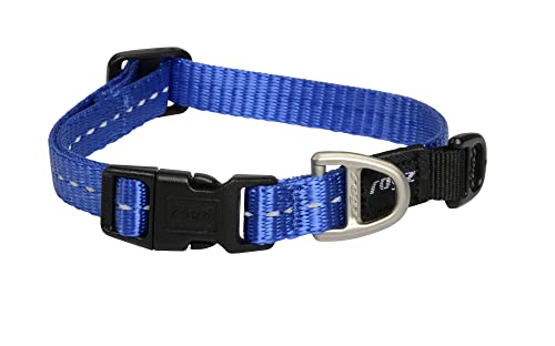 Rogz Utility-Halsband Nitelife, klein, Blau von Rogz