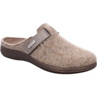 Rohde Pantoffel "BARI", Hausschuh, Clog mit Klettverschluss-Riemchen von Rohde