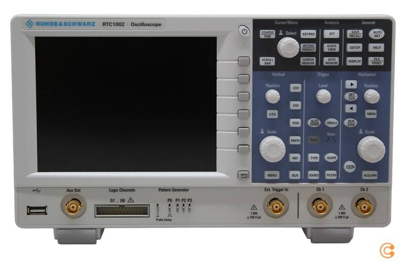 Rohde & Schwarz Rtc1 K Com2 Digital Oszilloskop 300 M Hz 2 G Sa/S 2 Mpts 8 Bit B-Ware von Rohde