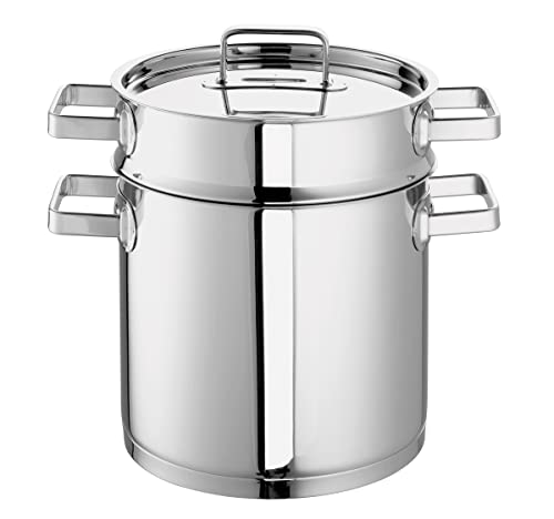 Rohe Germany, Edelstahl, Spagettitopf Chiara 20 cm, ca. 5 ltr, Silber von Rohe Germany