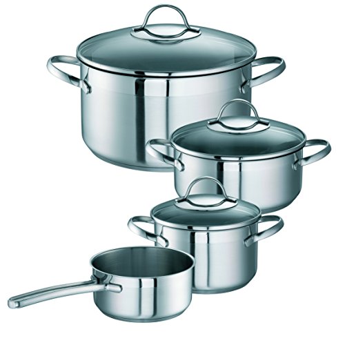 Rohe Germany 252021-04 Merana Allround-Set Topfset, 4-teilig, Edelstahl Rohe Germany 252021-04 Merana Allround-Set Topfset, 4-teilig, Edelstahl von Rohe Germany