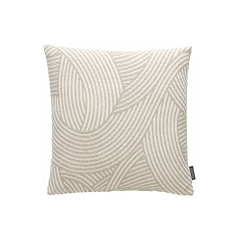 Rohleder - Kissenhülle, Kissenbezug - Zen Garden - 100% Polyester - Farbe: Pebble - 45 x 45 cm von Rohleder