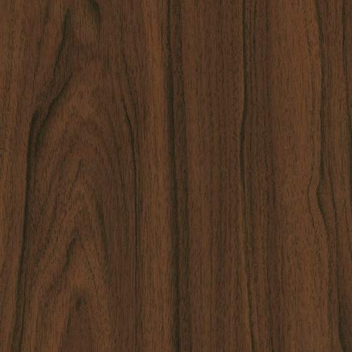 [15,44€/m²] Klebefolie in Holz-Optik - WUNSCHMAß inkl. Rakel & E-Book I Selbstklebende Holz Folie für Möbel & Küche - hitzebeständig & abwaschbar I Möbelfolie Holzdekor (WALNUSS DUNKEL, LFM x 67,5cm) von Rohr-Trading.SURFACES