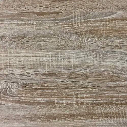 [15,44€/m²] Klebefolie in Holz-Optik - WUNSCHMAß inkl. Rakel & E-Book I Selbstklebende Holz Folie für Möbel & Küche - hitzebeständig & abwaschbar I Möbelfolie Holzdekor (SONOMA HELL, LFM x 90cm) von Rohr-Trading.SURFACES