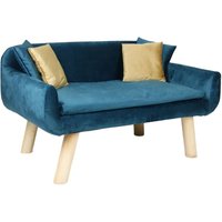Hundesofa Nando petrol Gr.1 von Rohrschneider