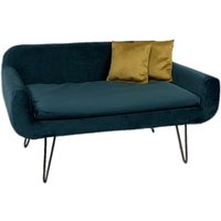 Tiersofa Tender petrol/senf von Rohrschneider