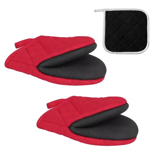 1 Paar Kochhandschuhe Oven Gloves Topfhandschuhe Backofen Handschuhe Ofenhandschuhe Hitzebestaendig 500 Grad Hitzebeständig Silikon Küche Mini Ofenhandschuhe Waschmaschinenfest 1 Paar Kochhandschuhe Oven Gloves Topfhandschuhe Backofen Handschuhe Ofenhandschuhe Hitzebestaendig 500 Grad Hitzebeständig Silikon Küche Mini Ofenhandschuhe Waschmaschinenfest von Roinaid