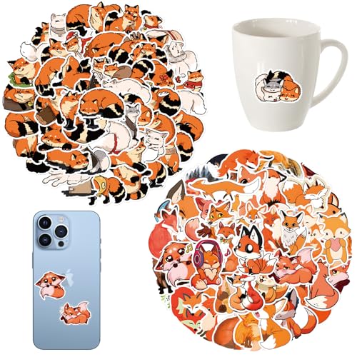 Fuchs Sticker 110 Stück Fox Aufkleber Aufkleber Tiere Füchse Aufkleber Pack Wiederverwendbar Fox Sticker Set für Kinder Wasserdicht Geeignet für Laptops Sammelalben Skateboards Autos Usw Fuchs Sticker 110 Stück Fox Aufkleber Aufkleber Tiere Füchse Aufkleber Pack Wiederverwendbar Fox Sticker Set für Kinder Wasserdicht Geeignet für Laptops Sammelalben Skateboards Autos Usw von Roinaid