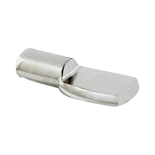 ROK Hardware 1/10,2 cm Schwerlastregal Regal Pins/Heringe, flach Löffel Stil, Nickel – 100 Pack von Rok