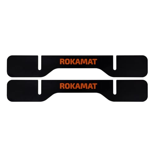 ROKAMAT 2er Pack Gleitschienen Abstandsschienen - Zubehör für ROKAMAT Schleifgerät CHAMELEON Perforierscheiben, Schabetellern und Kratzscheiben von Rokamat