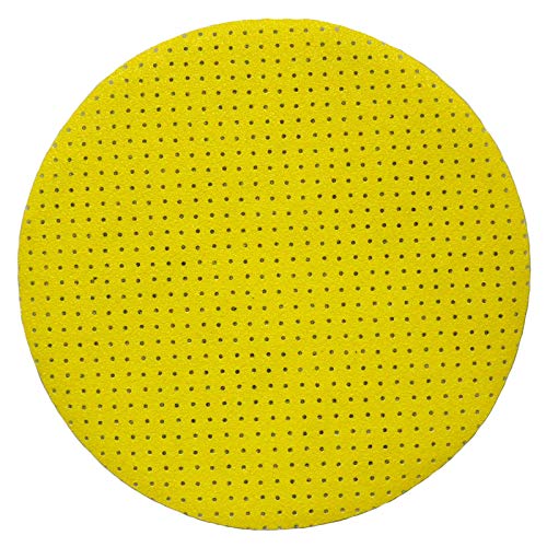 ROKAMAT JÖST Superpads Korn 180 - Ø225mm - 6er Pack - ganzflächige Perforierung und patentiertes Klettsystem von Rokamat