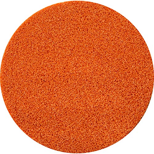 ROKAMAT Schwammscheibe grob mit Klett Ø350mm - Zubehörscheibe für ROKAMAT Filzmaschinen DRY, WET, AKKU-FILZ, NAUTILO und PFM5 von Rokamat