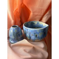 Matcha Set Blue von RoketisCeramic