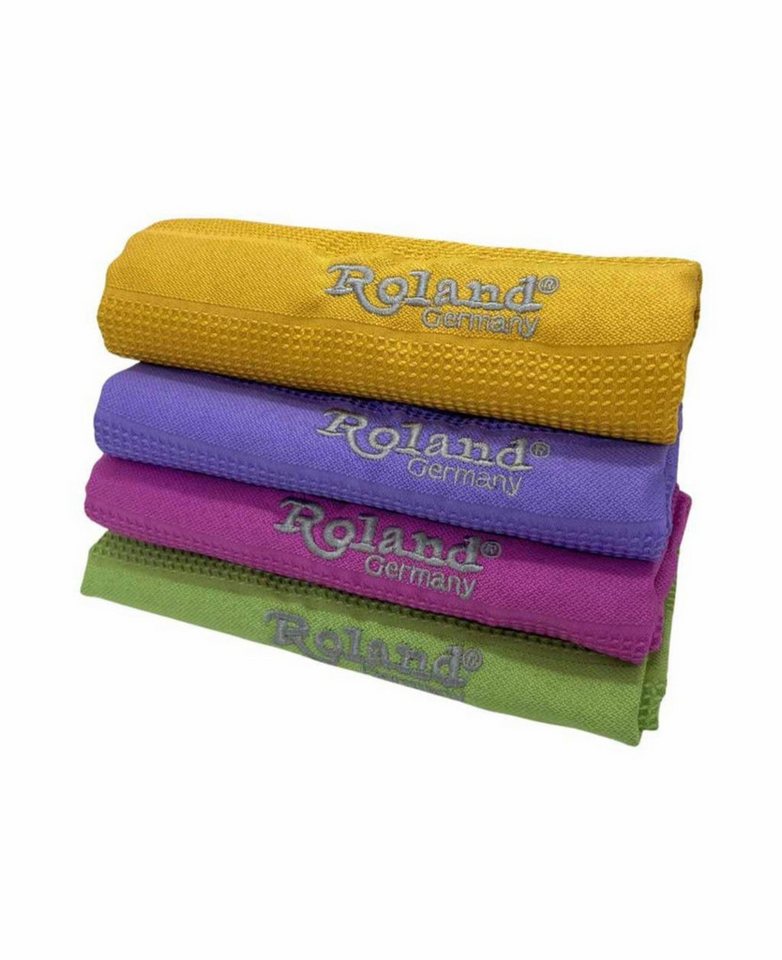 Roland Germany Roland Mikrofaser Putztücher Reinigungstücher Allzwecktücher 4 er Set Mikrofasertuch (4-tlg) von Roland Germany