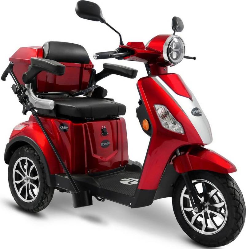 Rolektro Elektromobil Rolektro E-Trike 15 V.3 Lithium, 1000 W, 15 km/h, (mit Topcase) von Rolektro