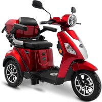 Rolektro Elektromobil "Rolektro E-Trike 15 V.3 Lithium", 1000 W, 15 km/h, (mit Topcase) von Rolektro