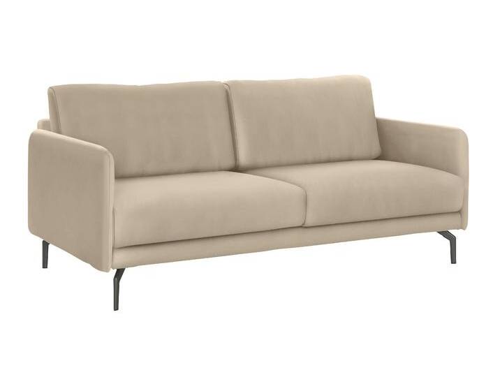 3-Sitzer CR.450, Designsofa, edles Sofa, Loungesofa, Ledersofa, klares Design , beige (beige 534, 20), B:190cm H:85cm T:95cm, NaturLEDER OSKAR (echtes Rindsleder);Chenille COCO (72% Polyester 15% Baumwolle 13% Polyacryl), CREATION BY ROLF BENZ, Sofas, Armlehne sehr schmal, Breite 190 cm, Alugussfuß Umbragrau von Rolf-Benz
