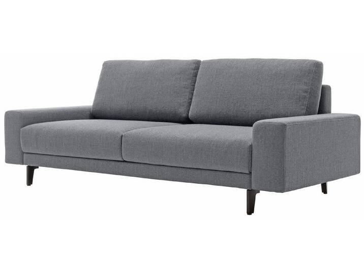 Creation BY ROLF BENZ 2-Sitzer CR.450, Designsofa, Loungesofa, Armlehne breit niedrig, Alugussfüße in umbragrau, Breite 180 cm, grau schwarz von Rolf-Benz