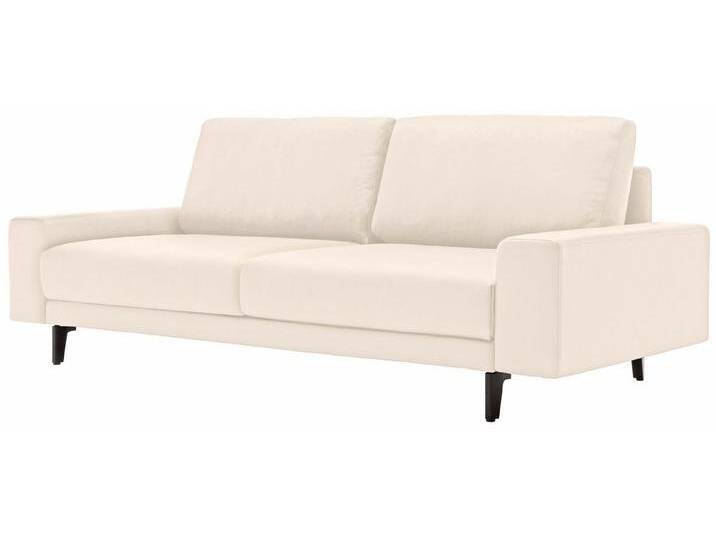Creation BY ROLF BENZ 2-Sitzer CR.450, Designsofa, Loungesofa, Armlehne breit niedrig, Alugussfüße in umbragrau, Breite 180 cm, weiß, perlweiß 534-12 von Rolf-Benz