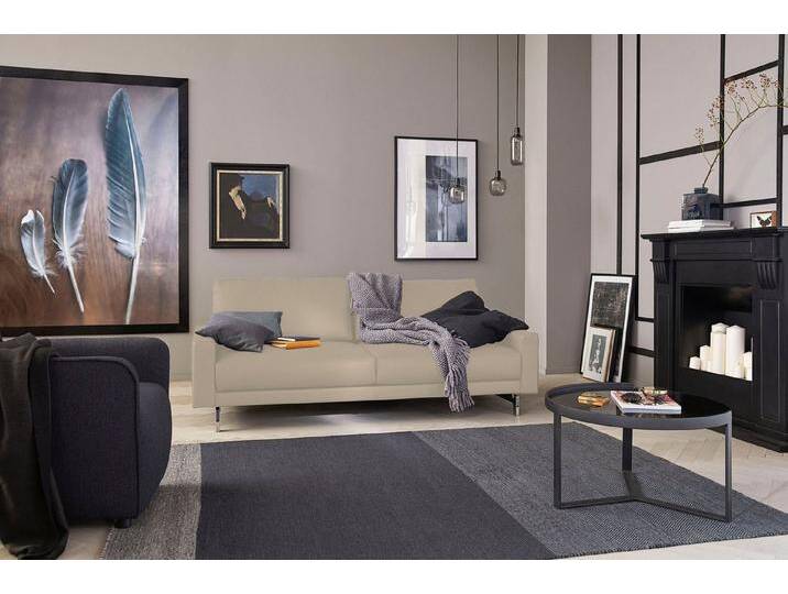 Creation BY ROLF BENZ 2-Sitzer CR.450, Designsofa, Loungesofa, Armlehne niedrig, Fuß chromfarben glänzend, Breite 164 cm, beige, beige 534-20 von Rolf-Benz