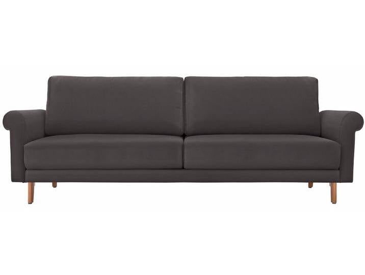 Creation BY ROLF BENZ 3-Sitzer CR.450, Designsofa, Loungesofa, modern Landhaus, Breite 208 cm, Füße in Nussbaum, braun grau, graubraun 534-49 von Rolf-Benz