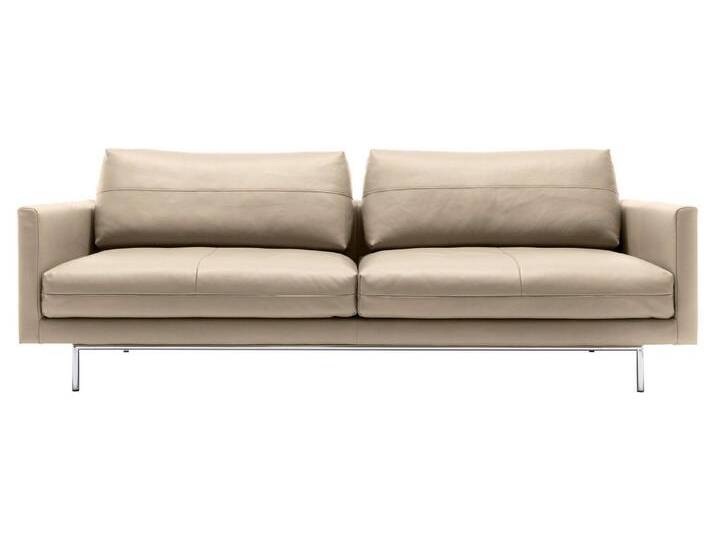 Creation BY ROLF BENZ 4-Sitzer CR.414, Designsofa, Loungesofa, Wahlweise aus Leder oder Chenille, beige, beige von Rolf-Benz