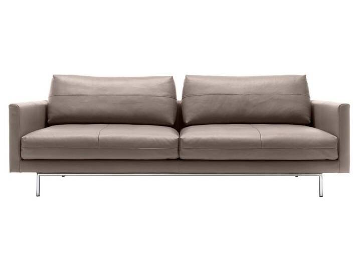 Creation BY ROLF BENZ 4-Sitzer CR.414, Designsofa, Loungesofa, Wahlweise aus Leder oder Chenille, beige grau, beigegrau von Rolf-Benz