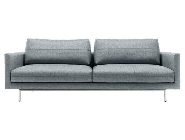 Creation BY ROLF BENZ 4-Sitzer CR.414, Designsofa, Loungesofa, Wahlweise aus Leder oder Chenille, blau grau, blau-gr von Rolf-Benz