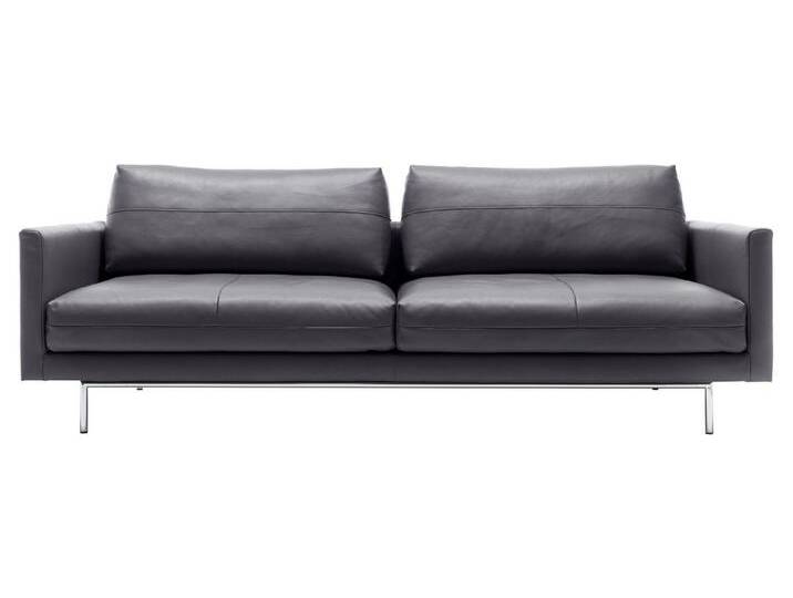 Creation BY ROLF BENZ 4-Sitzer CR.414, Designsofa, Loungesofa, Wahlweise aus Leder oder Chenille, schwarz, schwarz von Rolf-Benz