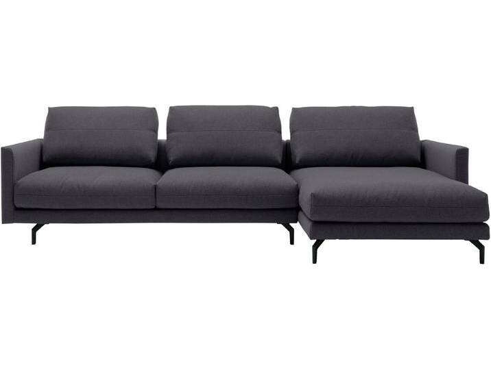 Creation BY ROLF BENZ Ecksofa CR.414, Designecksofa, Polsterecke, L-Form, grau schwarz, anthrazitgrau / schwarzgrau von Rolf-Benz