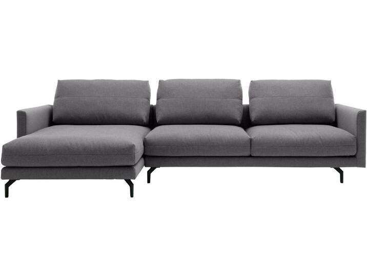 Creation BY ROLF BENZ Ecksofa CR.414, Designecksofa, Polsterecke, L-Form, grau schwarz, lichtgrau / schwarzgrau von Rolf-Benz
