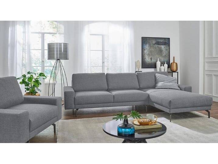 Creation BY ROLF BENZ Ecksofa CR.450, Designecksofa, L-Form, Armlehne breit und niedrig, Alugussfüße in umbragrau, Breite 274 cm, grau schwarz Creation BY ROLF BENZ Ecksofa CR.450, Designecksofa, L-Form, Armlehne breit und niedrig, Alugussfüße in umbragrau, Breite 274 cm, grau schwarz von Rolf-Benz