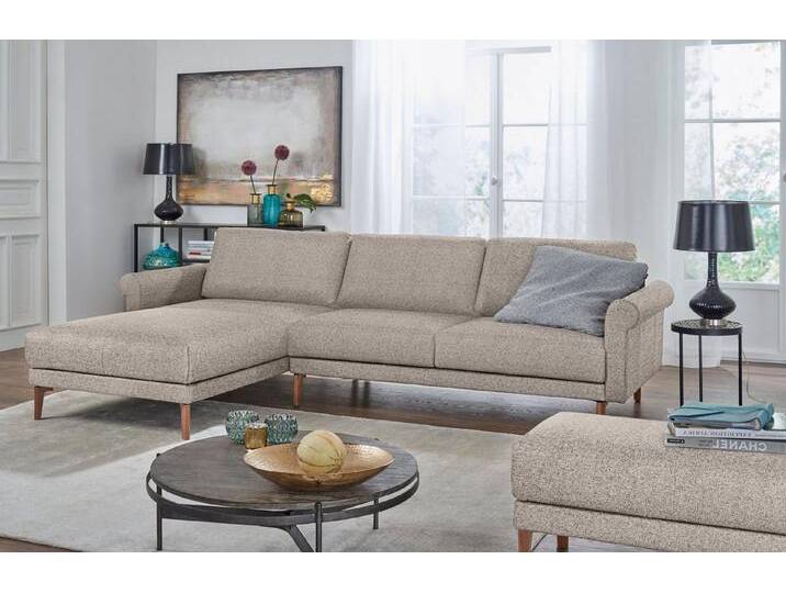 Creation BY ROLF BENZ Ecksofa CR.450, Designecksofa, Polsterecke, L-Form, 282/178 cm (B/T), abgerundete Armlehne Schnecke, modern Landhaus, Leder oder Chenille von Rolf-Benz