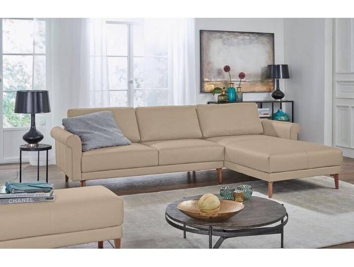 Creation BY ROLF BENZ Ecksofa CR.450, Designecksofa, Polsterecke, L-Form, 282/178 cm (B/T), abgerundete Armlehne Schnecke, modern Landhaus, Leder oder Chenille von Rolf-Benz