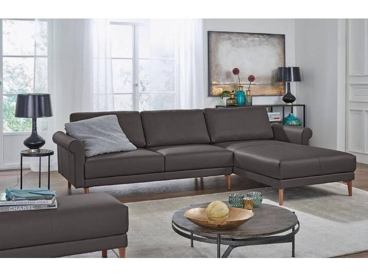Creation BY ROLF BENZ Ecksofa CR.450, Designecksofa, Polsterecke, L-Form, 282/178 cm (B/T), abgerundete Armlehne Schnecke, modern Landhaus, Leder oder Chenille von Rolf-Benz