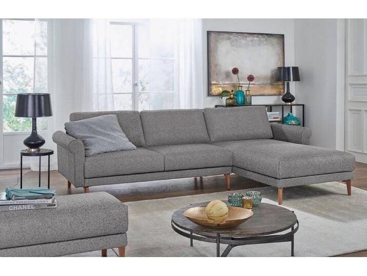 Creation BY ROLF BENZ Ecksofa CR.450, Designecksofa, Polsterecke, L-Form, 282/178 cm (B/T), abgerundete Armlehne Schnecke, modern Landhaus, Leder oder Chenille von Rolf-Benz