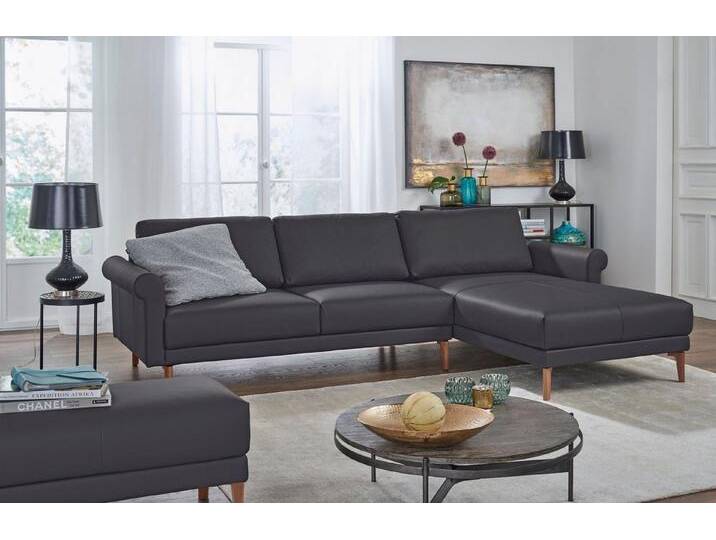 Creation BY ROLF BENZ Ecksofa CR.450, Designecksofa, Polsterecke, L-Form, 282/178 cm (B/T), abgerundete Armlehne Schnecke, modern Landhaus, Leder oder Chenille von Rolf-Benz