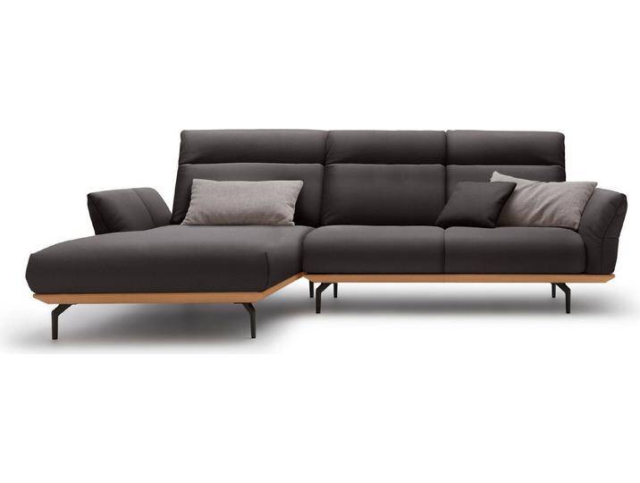 Creation BY ROLF BENZ Ecksofa CR.460, Sockel in Eiche, Alugussfüße in umbragrau, Breite 298 cm von Rolf-Benz