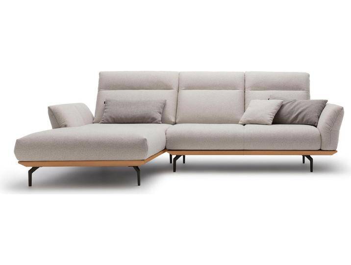 Creation BY ROLF BENZ Ecksofa CR.460, Sockel in Eiche, Alugussfüße in umbragrau, Breite 298 cm von Rolf-Benz