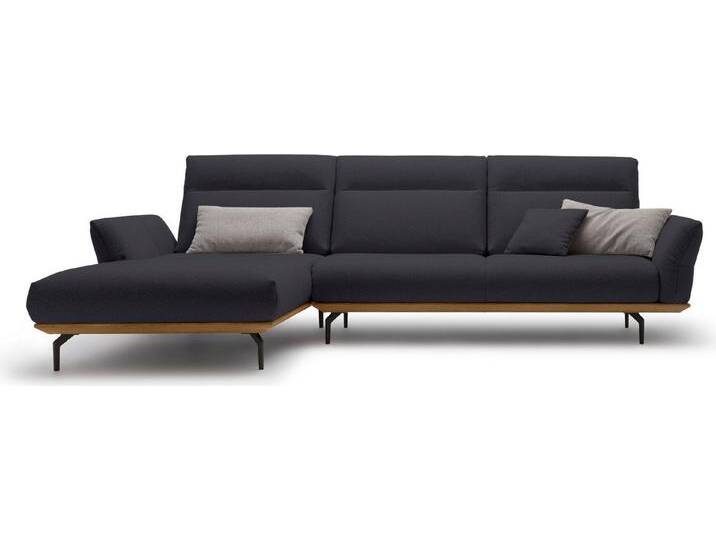 Creation BY ROLF BENZ Ecksofa CR.460, Sockel in Nussbaum, Winkelfüße in Umbragrau, Breite 318 cm, grau schwarz, anthrazitgrau / schwarzgrau 044-57 Creation BY ROLF BENZ Ecksofa CR.460, Sockel in Nussbaum, Winkelfüße in Umbragrau, Breite 318 cm, grau schwarz, anthrazitgrau / schwarzgrau 044-57 von Rolf-Benz