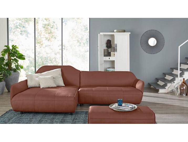 Creation BY ROLF BENZ Ecksofa CR.480, Designecksofa, L-Form, Wahlweise aus Leder oder Chenille, braun, signalbraun 534-44 Creation BY ROLF BENZ Ecksofa CR.480, Designecksofa, L-Form, Wahlweise aus Leder oder Chenille, braun, signalbraun 534-44 von Rolf-Benz