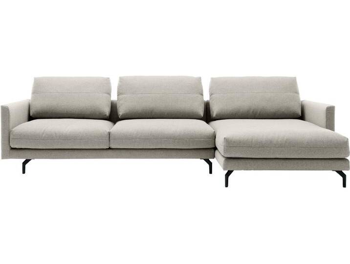 Ecksofa CR.414, Designecksofa, Polsterecke, L-Form , grau (seidengrau), B:300cm H:91cm T:172cm, CREATION BY ROLF BENZ, Sofas, wahlweise aus feinstem Rindsleder oder hochwertigem Chenille von Rolf-Benz