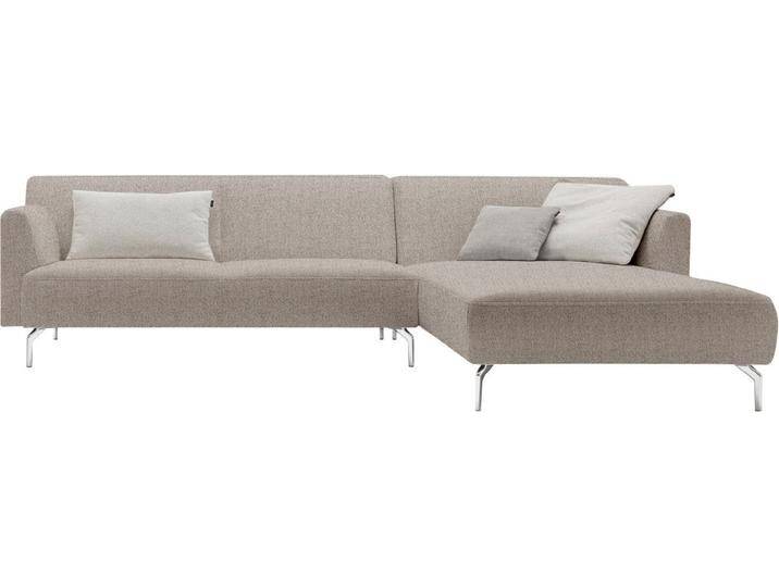 Ecksofa CR.446 Designsofa mit erstklassigem Sitzkomfort, Breite 317cm , beige (graubeige, natur coco), B:317cm H:82cm T:179cm, Chenille COCO (72% Polyester, 15% Baumwolle, 13% Polyacryl), CREATION BY ROLF BENZ, Sofas, in minimalistischer, schwereloser Optik, Breite 317 cm von Rolf-Benz